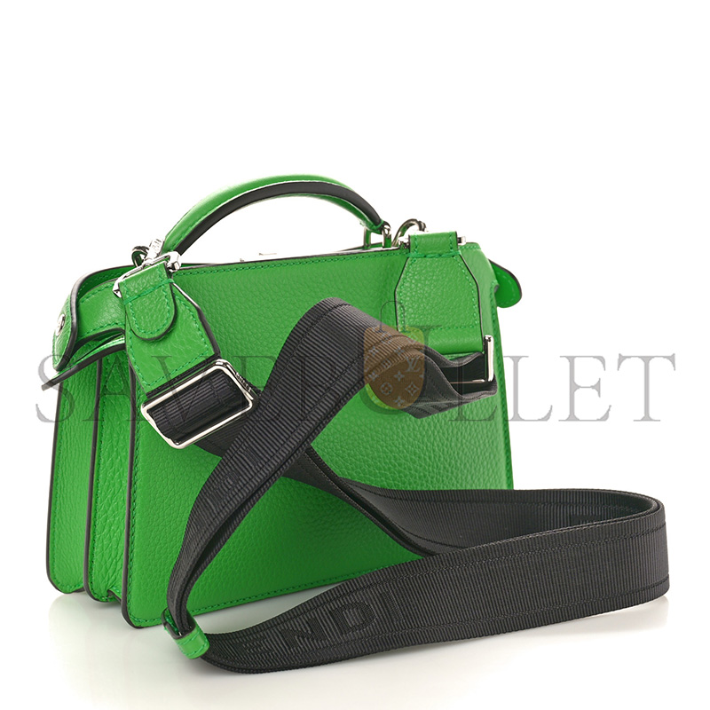 f**di cuoio romano vitello cover bi-color peekaboo i see u x cross satchel T0matillo (23*14.5*6cm)
